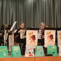 Akkordeon-Jugendensemble beim Konzert in Glinde