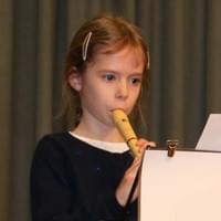 Die Blockflöte kann sich bei Konzerten hören lassen.