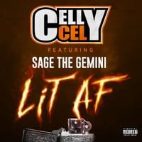 CELLY CEL "Lit AF" - Art Direction & Design by "HUSDESIGN"