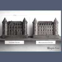 Solid wood Carved Gothic and Renaissance studies
