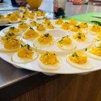 Les oeufs mimosas