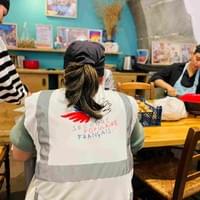 Avec le Secours Populaire