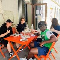 En terrasse