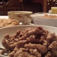 Spaetzle made in part with acorn flour