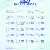 2027 F1 Race Calendar 