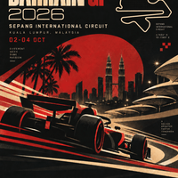 The Race in Sepang Poster