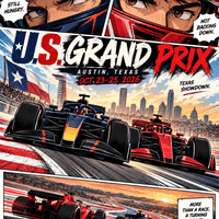 The U.S. Grand Prix Poster