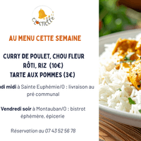 Menu de la semaine 12 