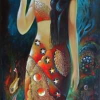 Mermaid and Sea Horse