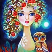 Fall Evening 18x24 framed