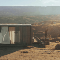 ambiente único del contenedor barbacoa