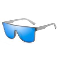 Stylish uv400 protection cycling glasses ready for outdoor adventures