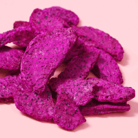 Delicious dragonfruit freeze dried assortment ready for creative recipes.