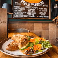 Bratwurst Pretzel Roll