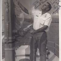 "To the Wet Hens, Good Sailing and Fair Winds - Lou Foster - Ornery Rooster." 