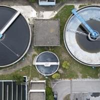 台中工業區污水處理廠 圓形刮泥機