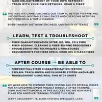 22Solutions: FIBER CHARACTERIZATION TRAINING: ON SITE & HANDS ON! Page2