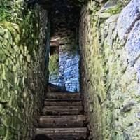 Lydford Gaol staircase