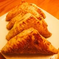 puffy pastryfeta cheese pies