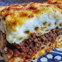 Pastitio ( Greek lasagna )