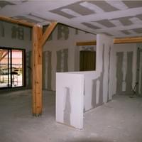 Enduit et pose de cloison à Lyon