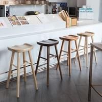 Saddle-seat backless stool