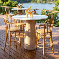 Thonet-style Bentwood Barstool