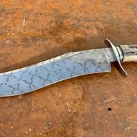 Mosaic Damascus Bowie