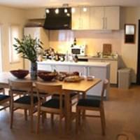 Gourmet kitchen and all cooking applicances and utensils