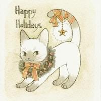 クリスマスねこ
