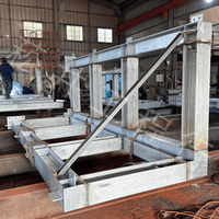 慶榮鋼構-燈塔架委託廠內預鑄