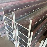 晉盟企業有限公司委託H行鋼裁切、鑽孔加工