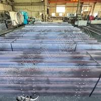  嘉義興昌工業社委託H型鋼裁切、鑽孔加工