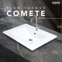 Plan vasque Comète
