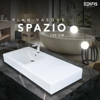 Plan vasque Spazio 120