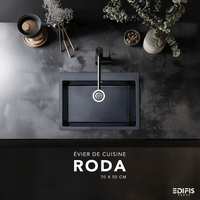 Évier de cuisine Roda Noir