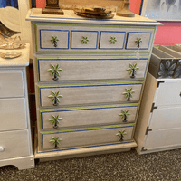 Stanley furniture mid century tropical chest  $495 34"x 18"x 45.5"