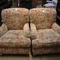 over stuffed comfy chairs $350 each 2 available 
