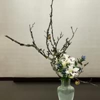 The completed arrangement