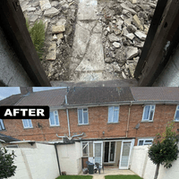 A before and after transformation.