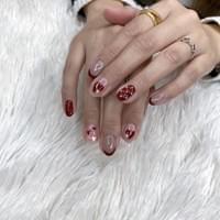 造型款美甲 新店大坪林美甲 貝貝