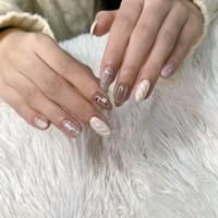 造型款美甲 新店大坪林美甲 貝貝