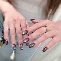 貓眼款美甲 新店大坪林美甲 小隻