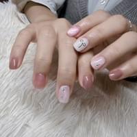 造型款美甲 新店大坪林美甲 貝貝