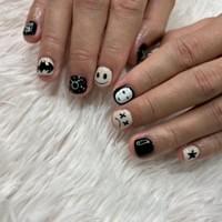 造型款美甲 新店大坪林美甲 貝貝