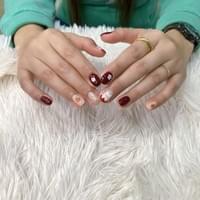 造型款美甲 新店大坪林美甲 貝貝