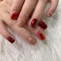 造型款美甲 新店大坪林美甲 貝貝