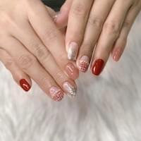 造型款美甲 新店大坪林美甲 貝貝