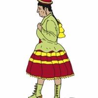 Bolivian woman