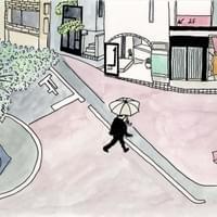 Rainy day in Shimokitazawa